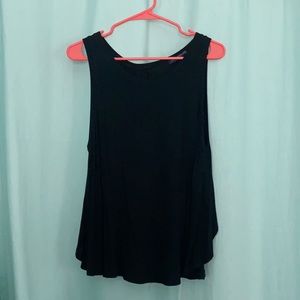Brandy Melville black open back tank, one size